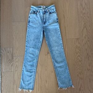 Paige | Cindy High Rise Straight Leg Jeans